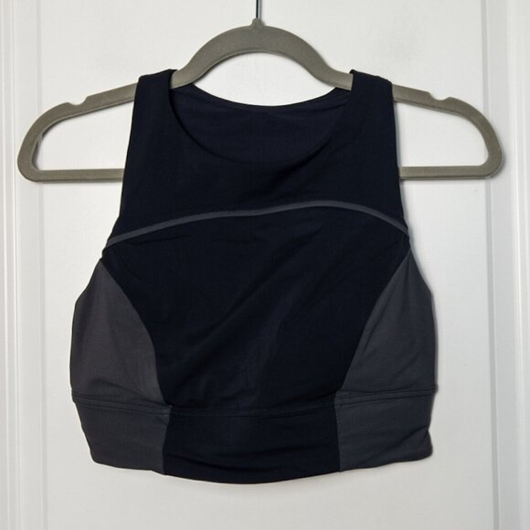 Lululemon Hike to Swim Bra - 4 Black / Graphite Grey - Picture 3 of 5